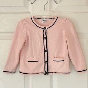 Janie and Jack Bow Button Cardigan